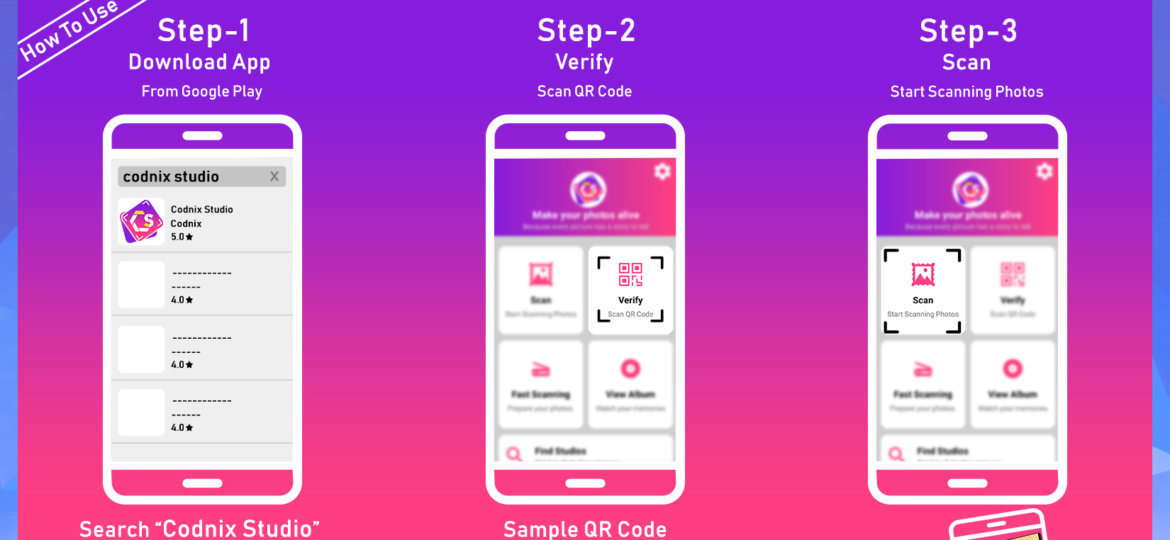 How to use codnix studio app?